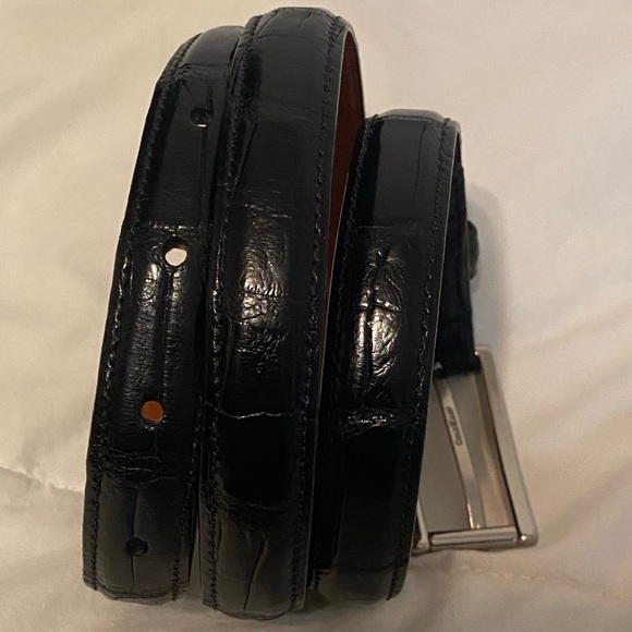 Cole Haan Genuine American Alligator Belt - Picture 2 of 9